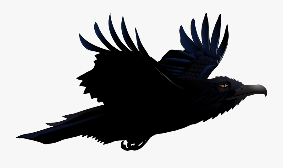 Raven Png Vector Clipart Picture - Raven Png, Transparent Clipart
