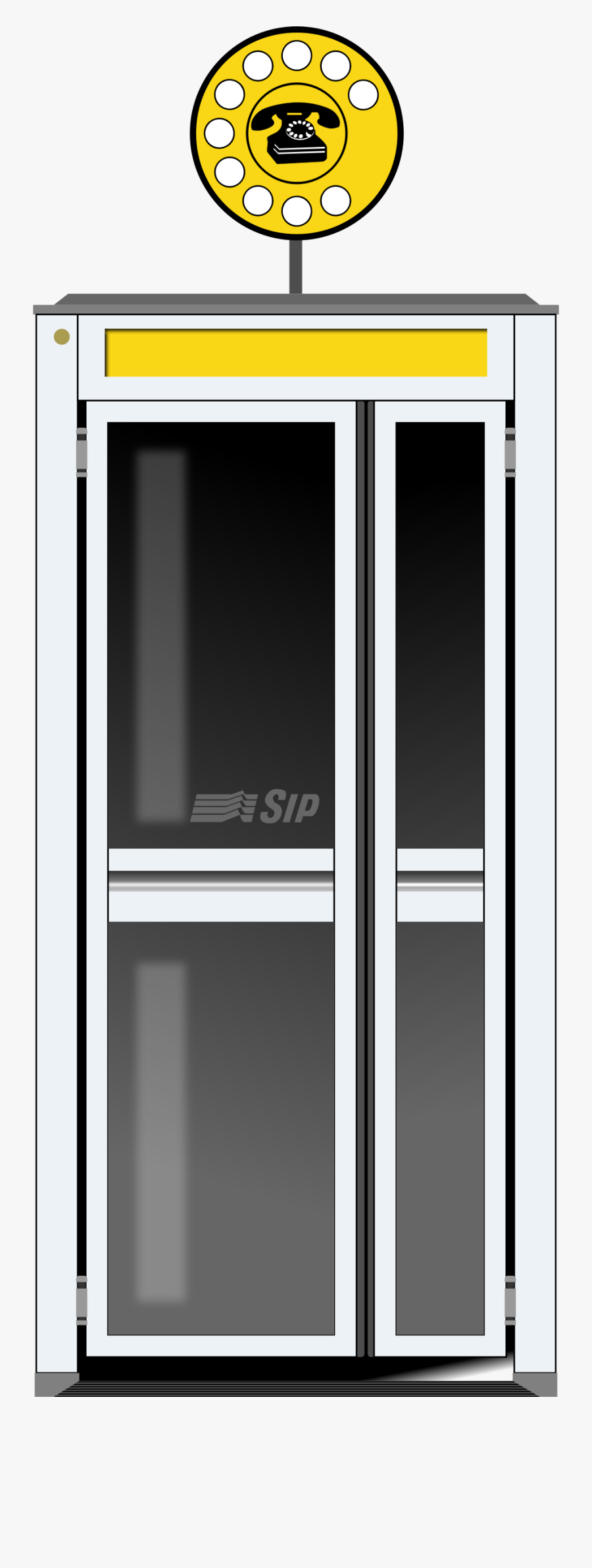 Telephone Booth Clip Arts - Us Telephone Booth Png, Transparent Clipart