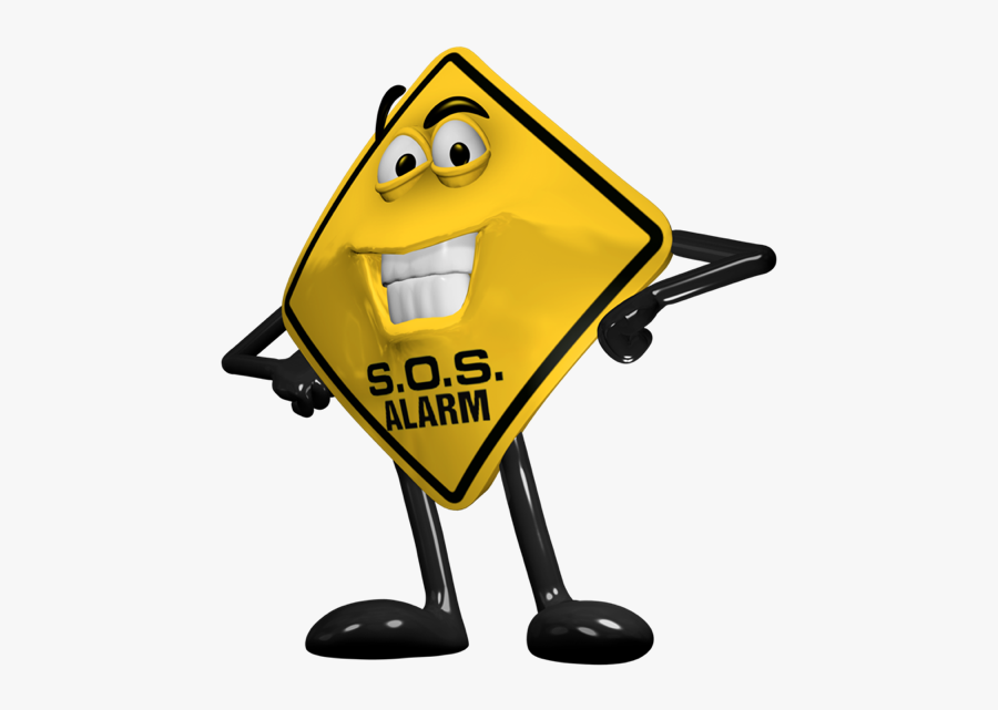 Stickermannobackground - Sos Alarm, Transparent Clipart