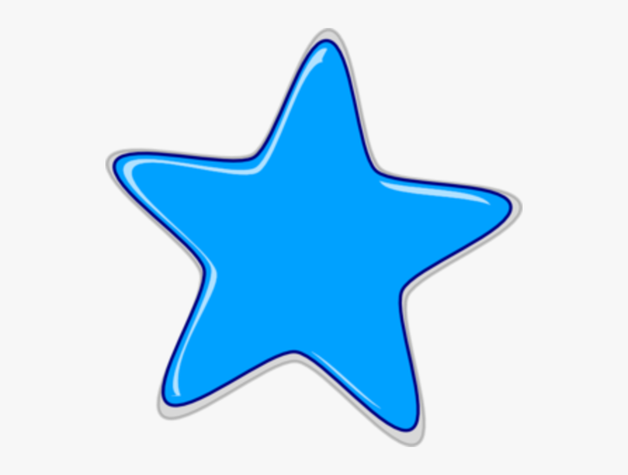 Blue Star Clipart - Pink Star Gif Transparent, Transparent Clipart