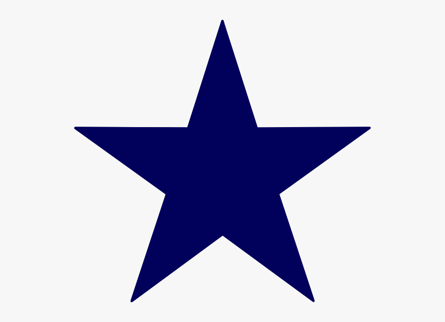 Dark Blue Star Transparent, Transparent Clipart