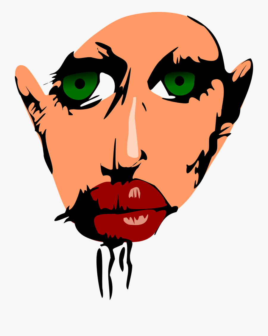 Indian Face Free Vector - Man Lips Art, Transparent Clipart