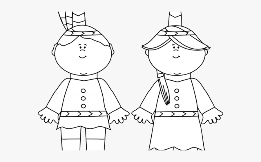 American Indian Clipart - Indians Clipart Black And White, Transparent Clipart