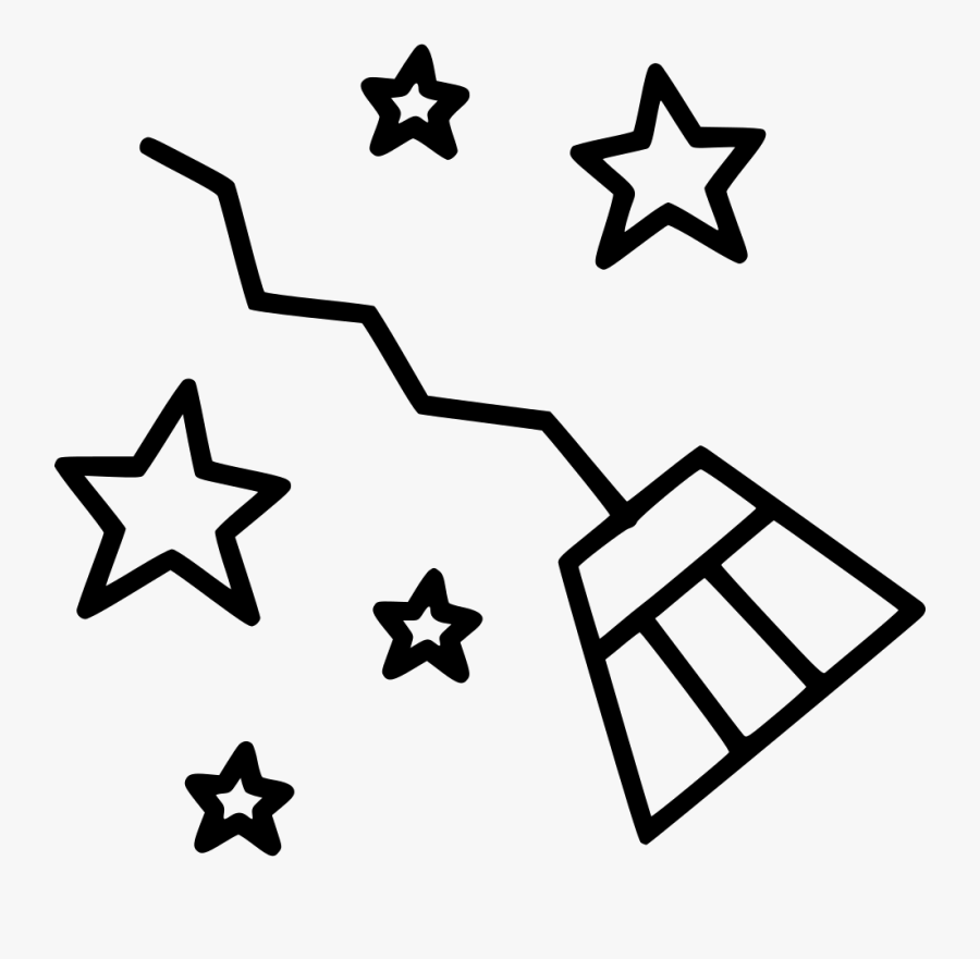 Broom Magic Witchcraft - Illustration, Transparent Clipart