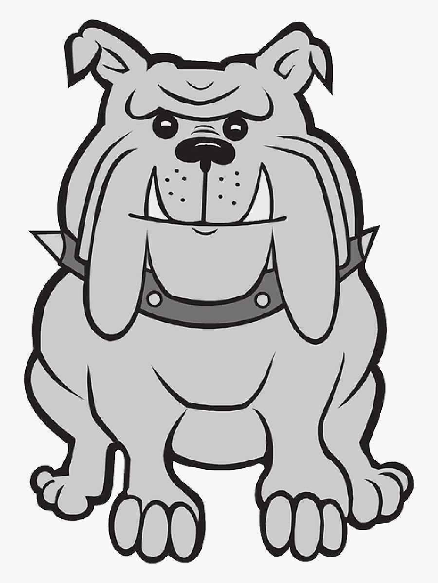 Clip Art Happy Dog Drawing - Cute Bulldog Clip Art, Transparent Clipart