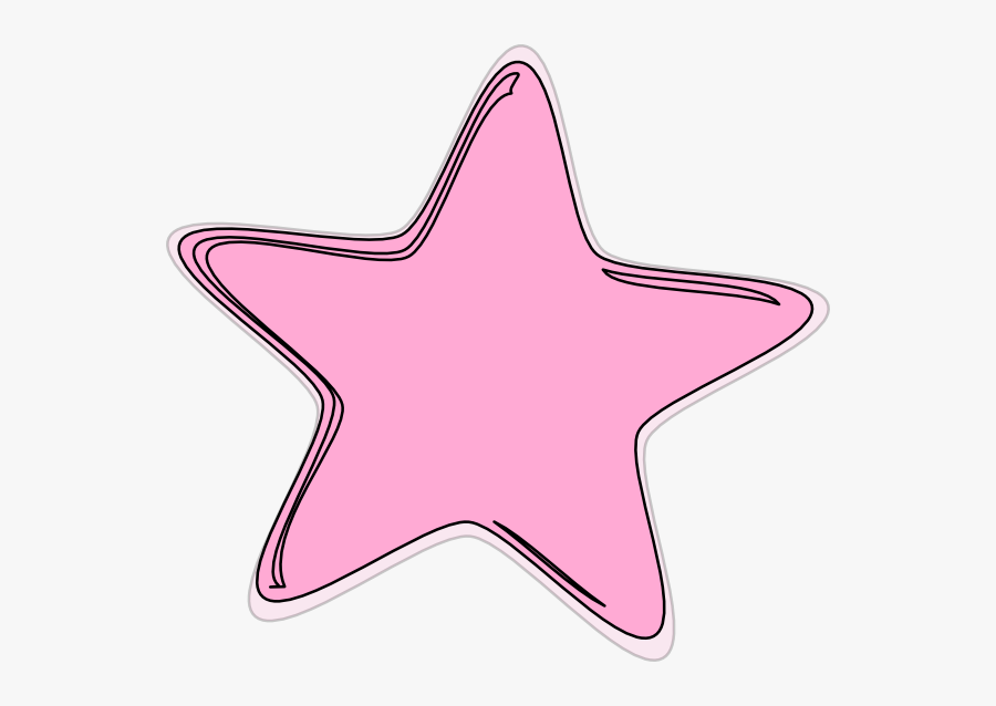 Blue Star Flower Photos Interior - Pink Star Clipart Png, Transparent Clipart