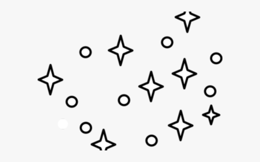 Transparent Stars Clipart Black And White, Transparent Clipart