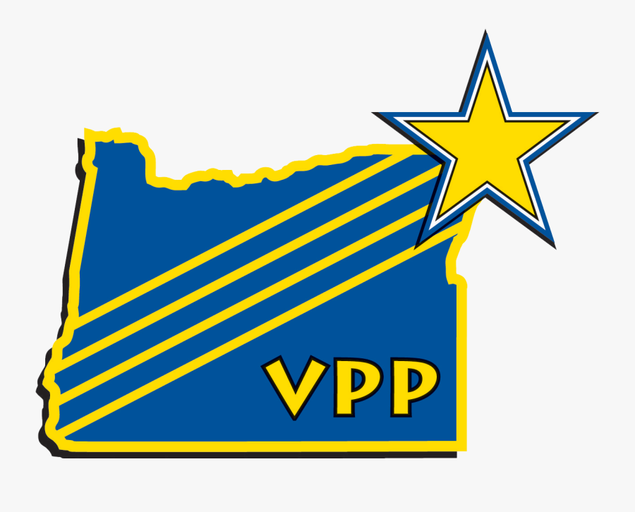 Rockstar Energy Star Clipart , Png Download - Oregon Osha Vpp, Transparent Clipart