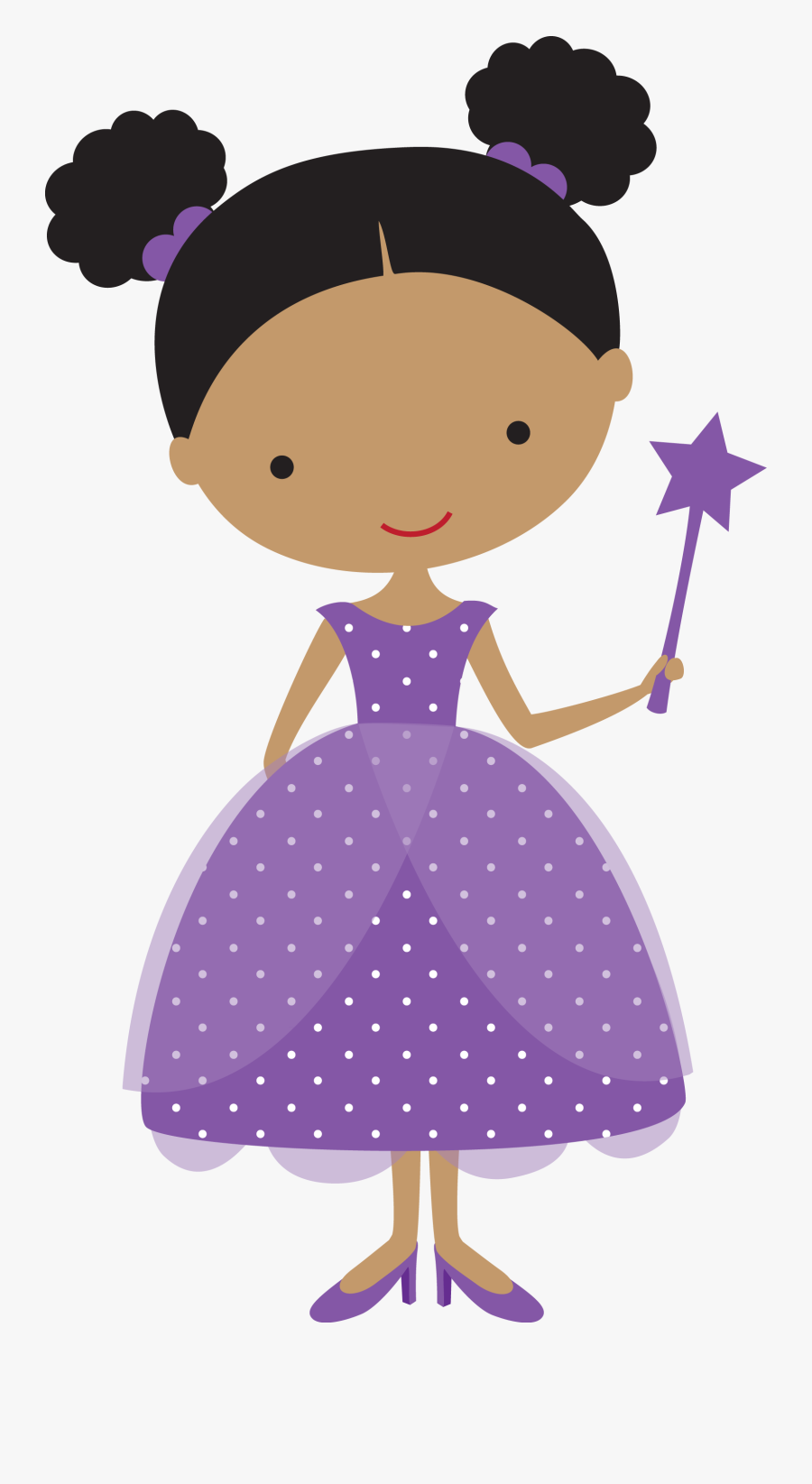 Transparent Fairytale Clipart - Cute Princess Clipart, Transparent Clipart
