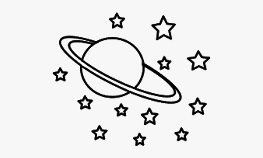 #estrellas #tumblr #white #black #planets #stars #freetoedit - Black And White Planets, Transparent Clipart