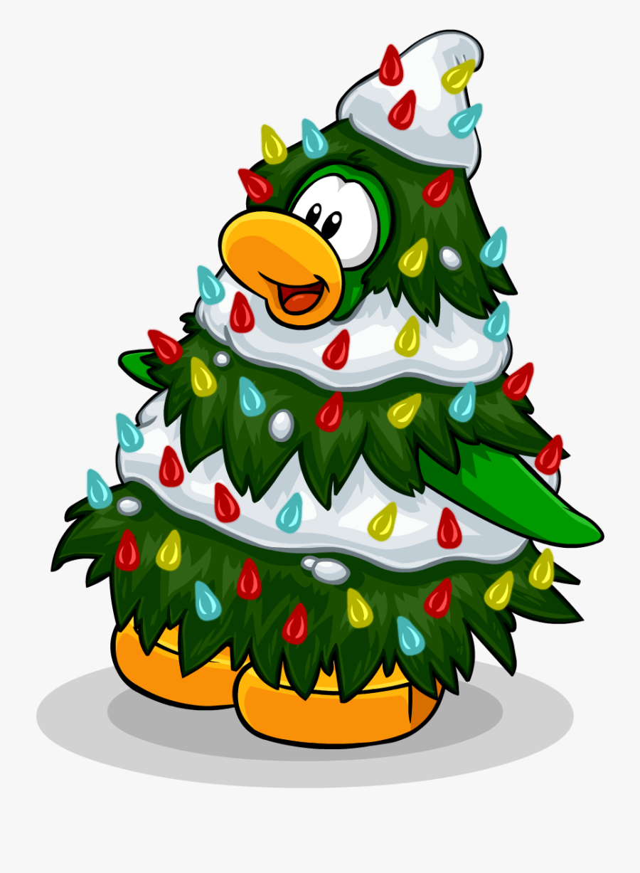 Holidays High-quality Png - Club Penguin Christmas Tree, Transparent Clipart