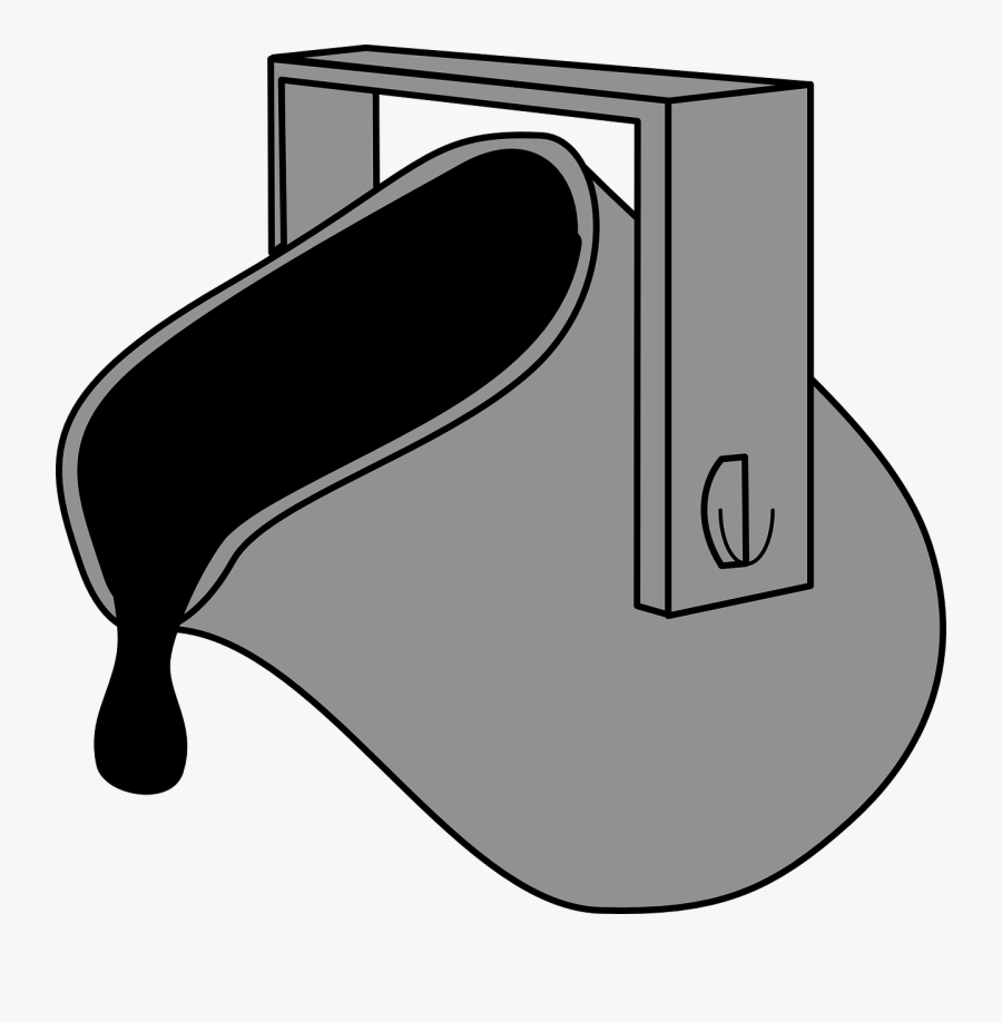 Transparent Fired Clipart - Pouring Water Bucket Clipart, Transparent Clipart