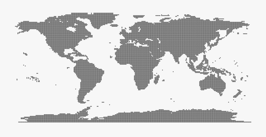 World Map Of Mediterranean Climates, Transparent Clipart