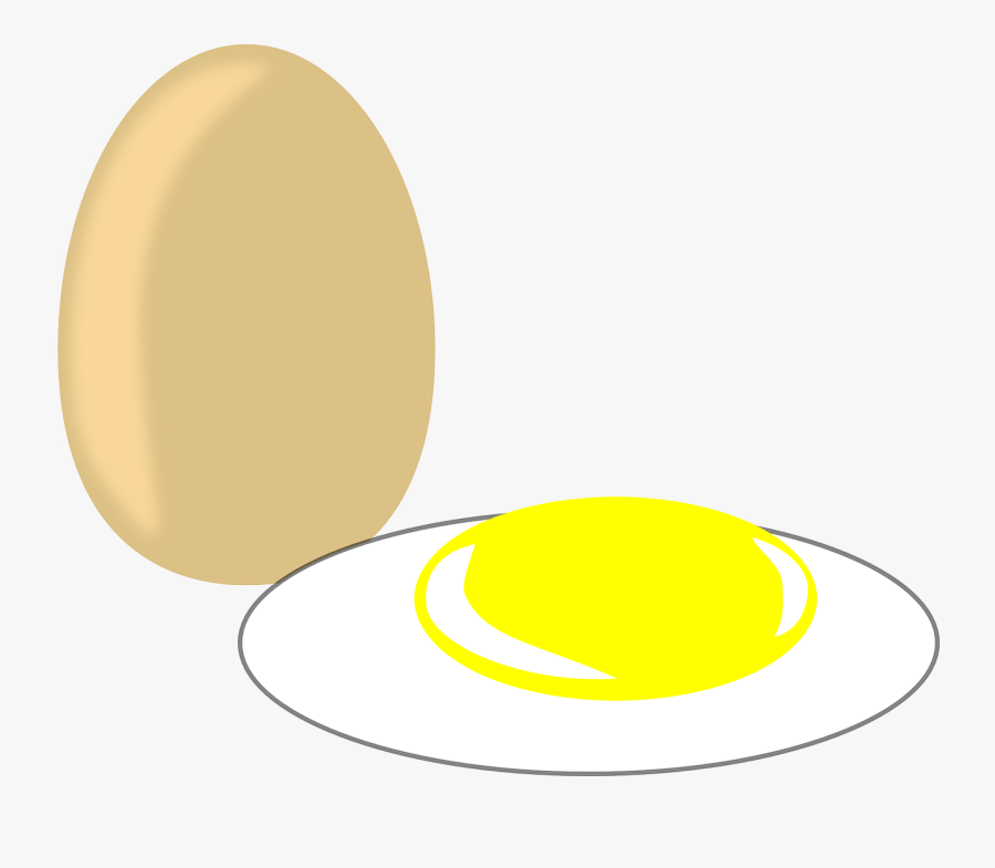 Egg Food Fired Egg Nutrition Breakfast - Circle, Transparent Clipart