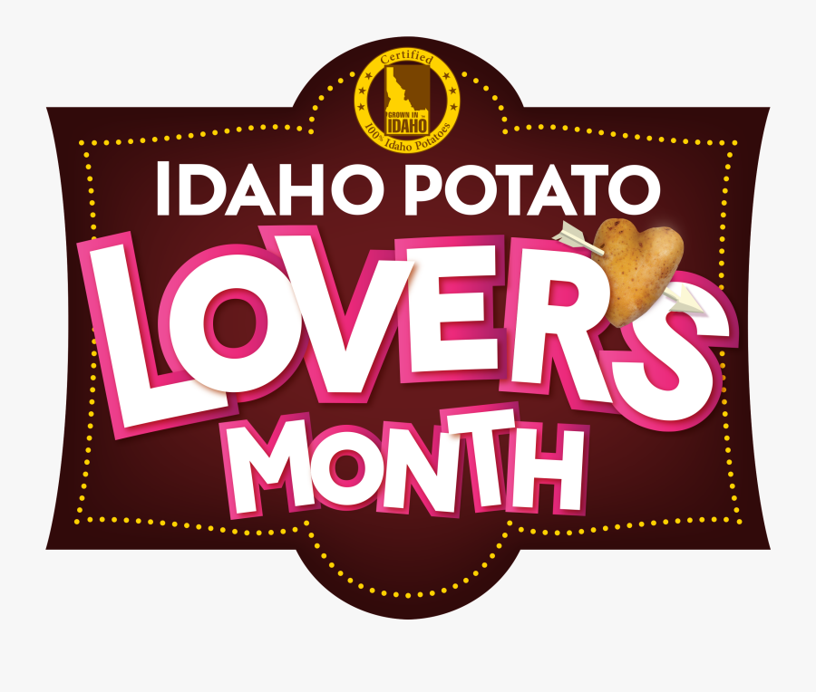 Transparent Potatoe Clipart - Idaho Potato Lover's Month, Transparent Clipart