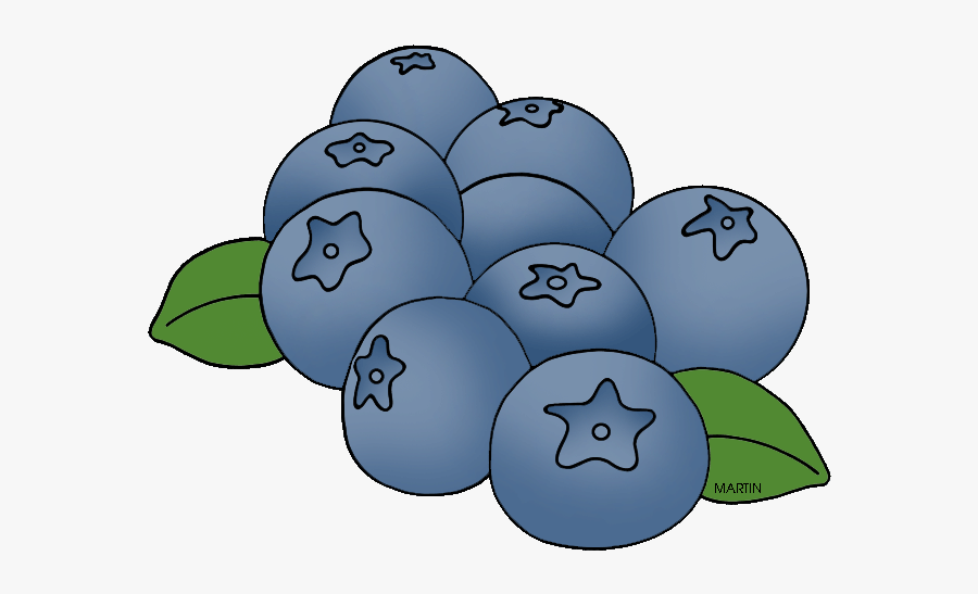 State Fruit Of Idaho - Blue Fruit Clip Art, Transparent Clipart