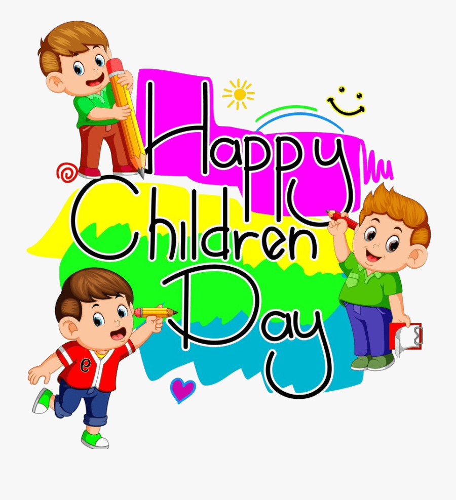 Transparent Happy Kids Png - Happy Childrens Day, Transparent Clipart