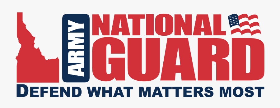 Transparent National Guard Clipart - Idaho National Guard Logo, Transparent Clipart