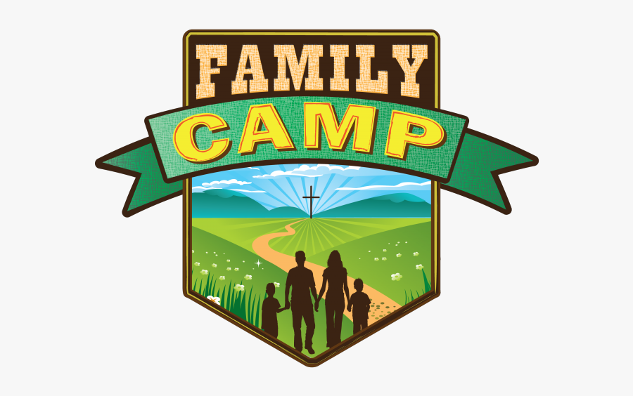 Church Family Camp Logo, Transparent Clipart