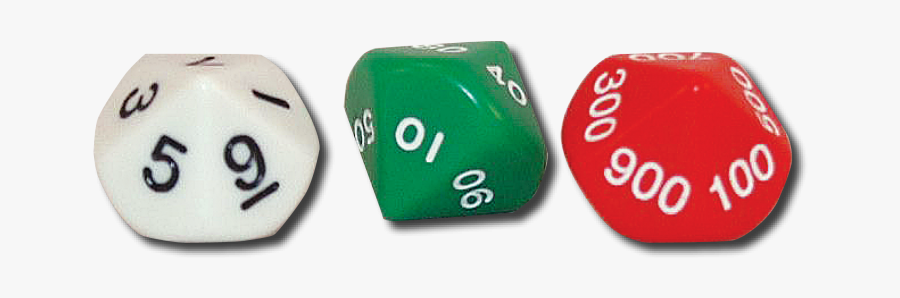 Place Value Dice Clipart, Transparent Clipart