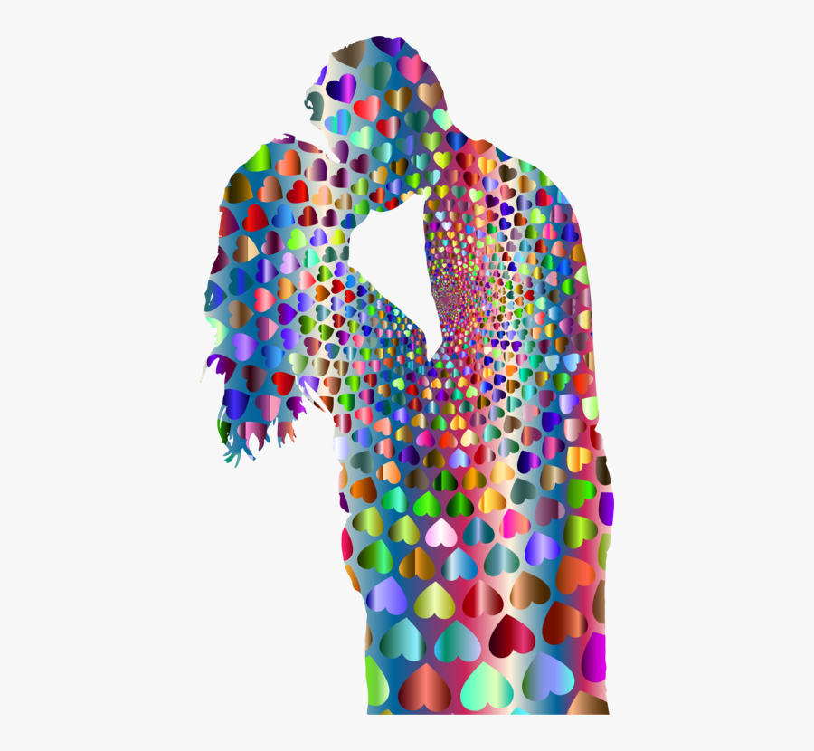 Hearts Couple, Transparent Clipart