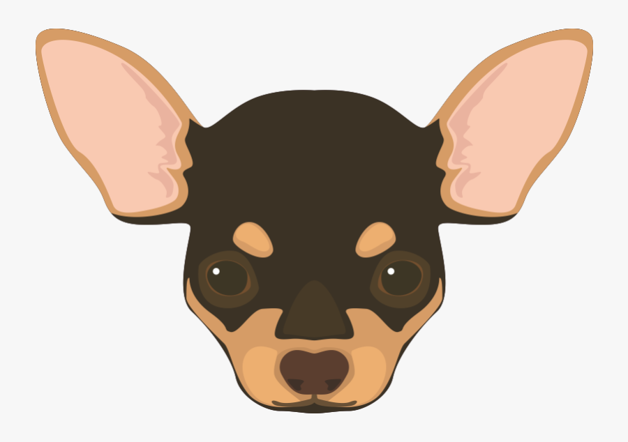 Chihuahua Dog Breed Puppy Vector Graphics Illustration - Chihuahua Png, Transparent Clipart
