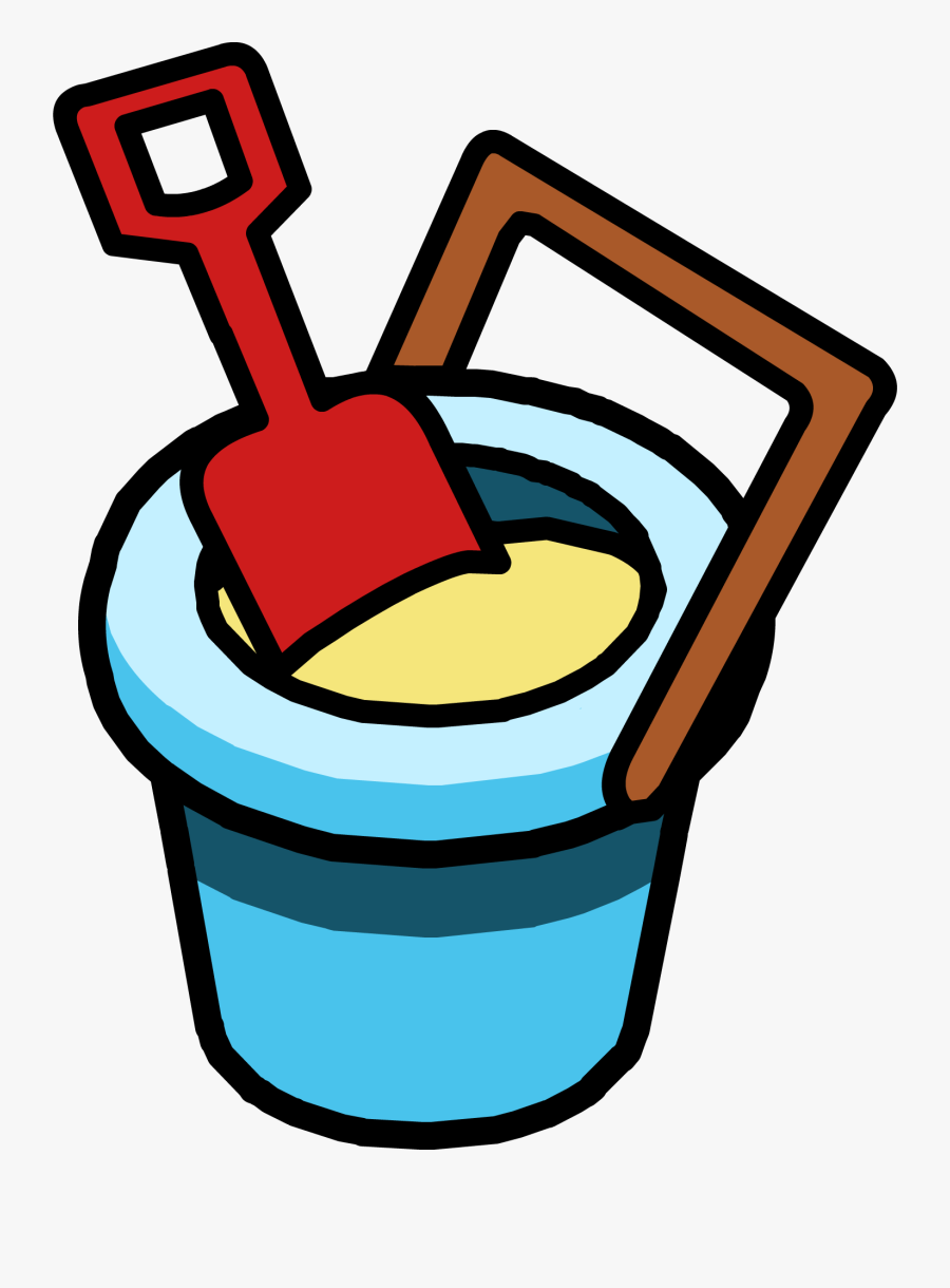 Sand Bucket Png Picture Royalty Free Download - Club Penguin Sand Bucket, Transparent Clipart
