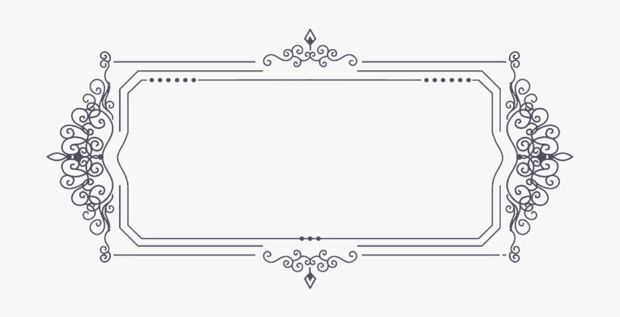 Free Vintage Border Ornaments Png Vector, Clipart, - Vintage Border Png, Transparent Clipart