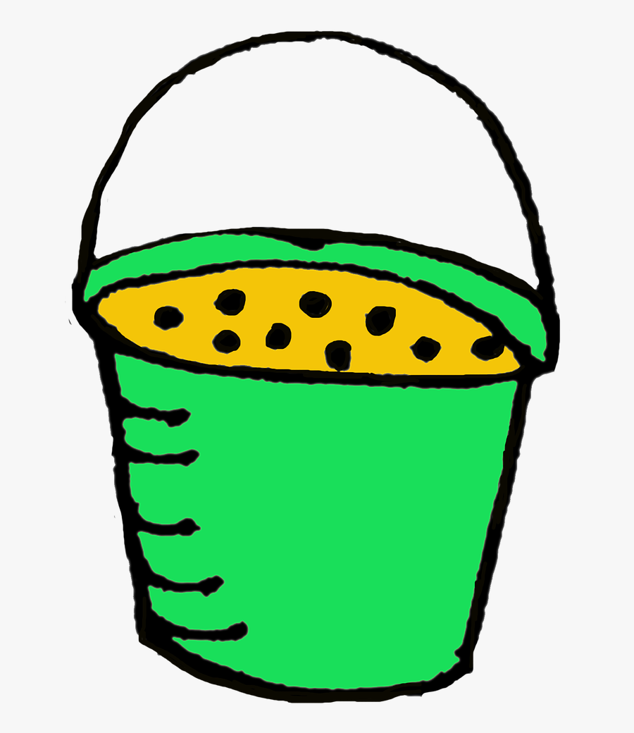 Bucket Summer Sea Free Picture - Beach, Transparent Clipart