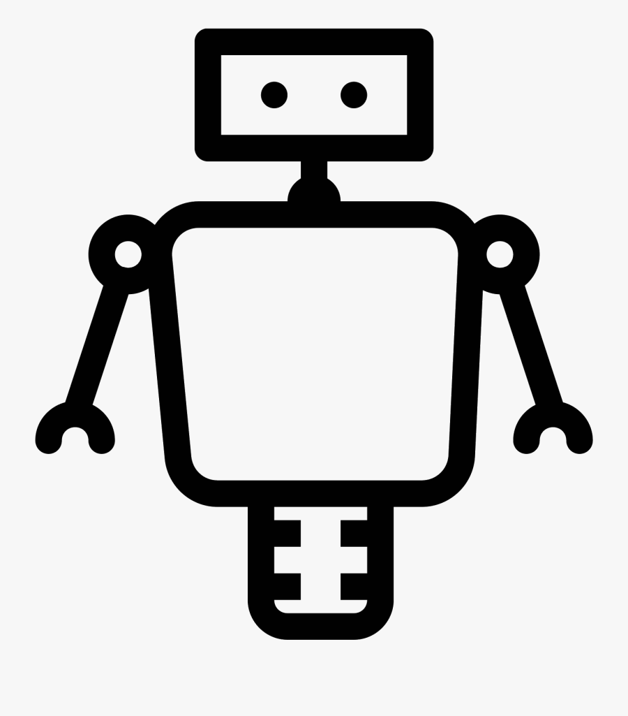 Science Fiction Icon Png Clipart , Png Download - Robot Icon Transparent Background, Transparent Clipart
