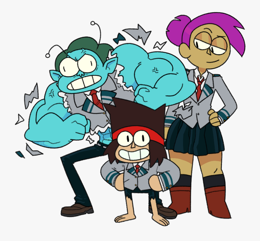Enid Clothing Cartoon Vertebrate Fictional Character - Ok Ko Let's Be Heroes Plaza, Transparent Clipart