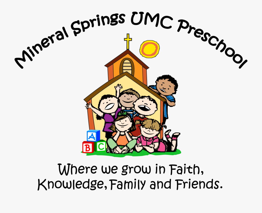 Mineral Springs Umc Preschool Clipart , Png Download - Christian Education Kids, Transparent Clipart