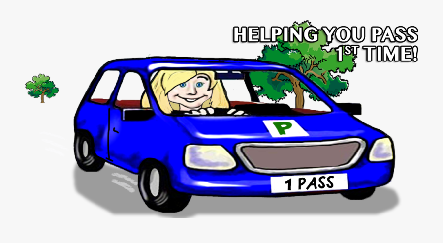 Driving Clipart Driving Lesson - City Car, Transparent Clipart