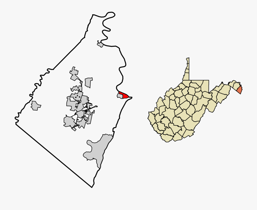 Charles Town West Virginia Location, Transparent Clipart