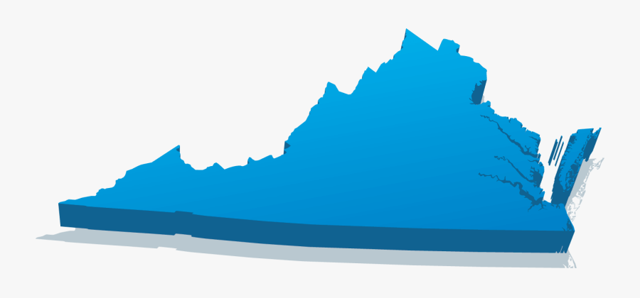 Virginia Political Map 2018, Transparent Clipart