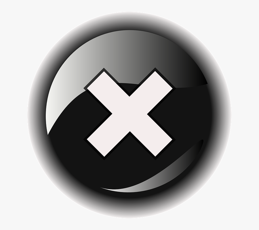 Transparent Incorrect Clipart - Close Button Small Icon, Transparent Clipart