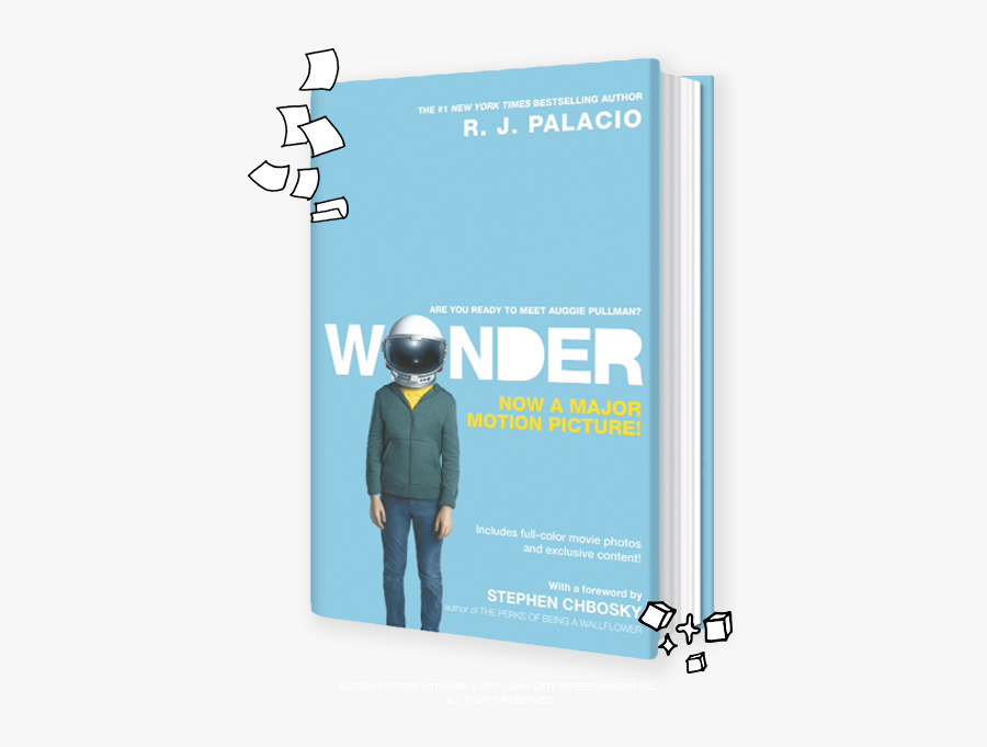 Wonder Movie Tie-in Edition - Wonder Movie Book, Transparent Clipart