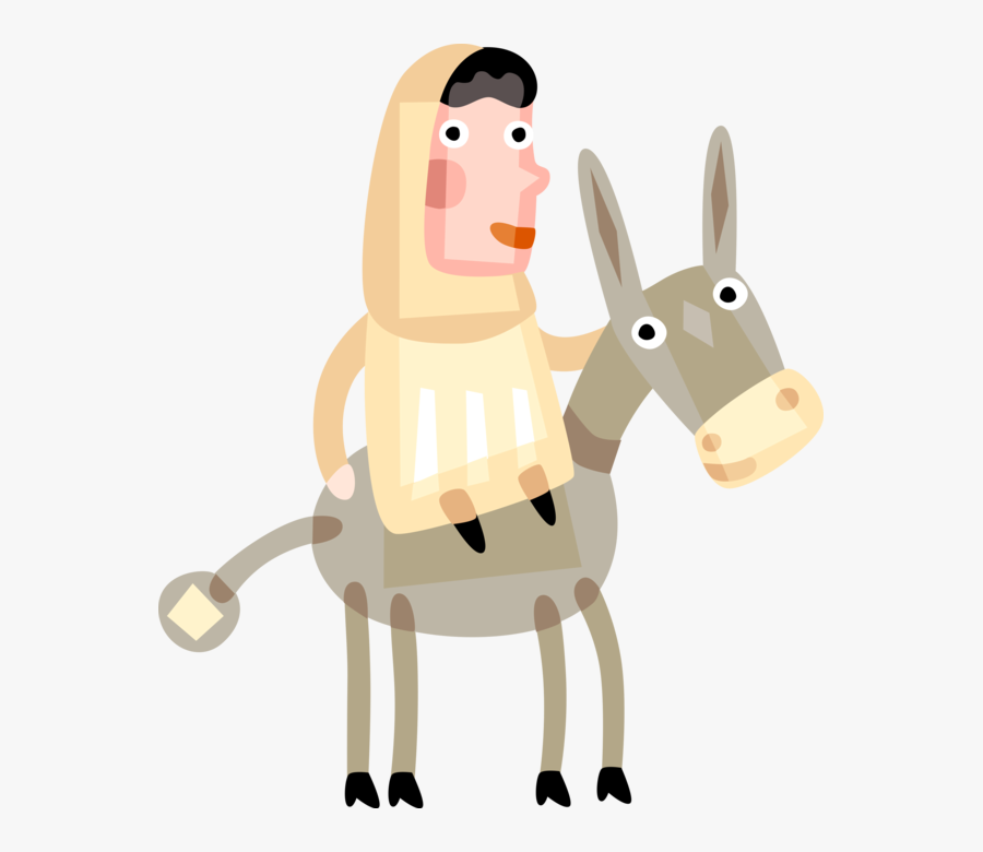 Jesus Clipart Mary Mother - Tiempo De Adviento, Transparent Clipart