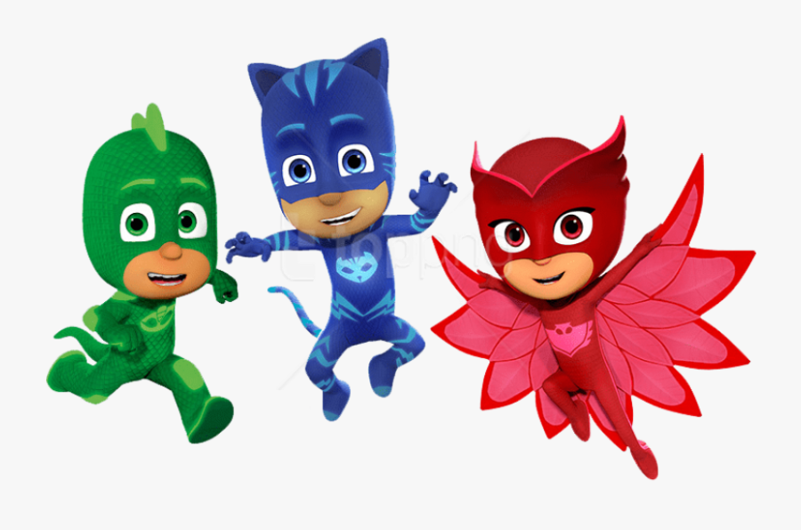 Free Png Download Pj Masks Heroes Clipart Png Photo - Pj Masks Heroes En Pijamas, Transparent Clipart