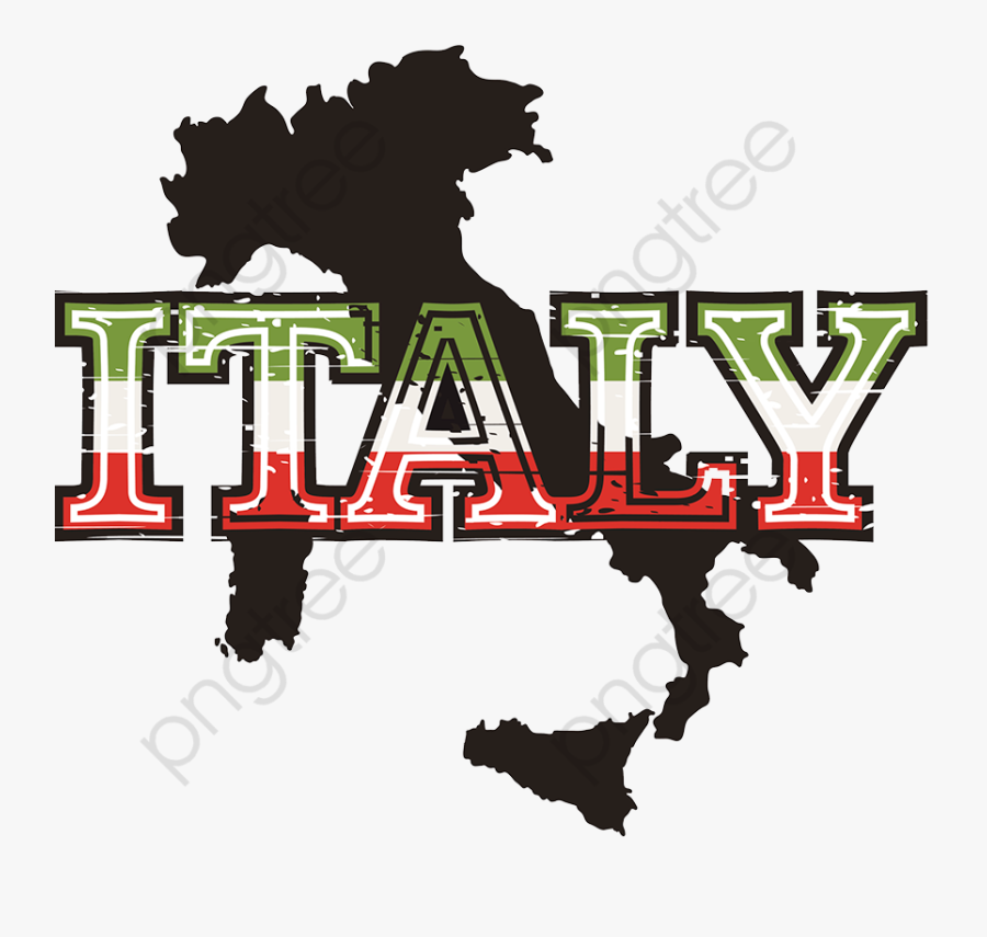 Italy Map Clipart , Png Download - Triangle Of Industry Italy, Transparent Clipart