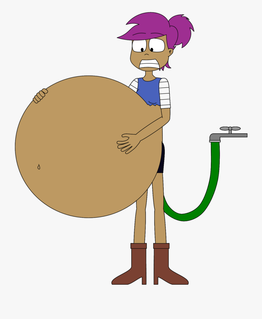 Enid"s Water Inflation By Angry-signs - Ok Ko Enid Body, Transparent Clipart