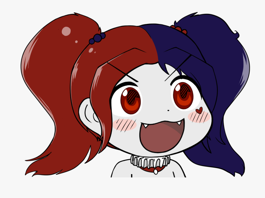 Transparent Cute Digital Clipart - Cute Harley Quinn Fanart, Transparent Clipart