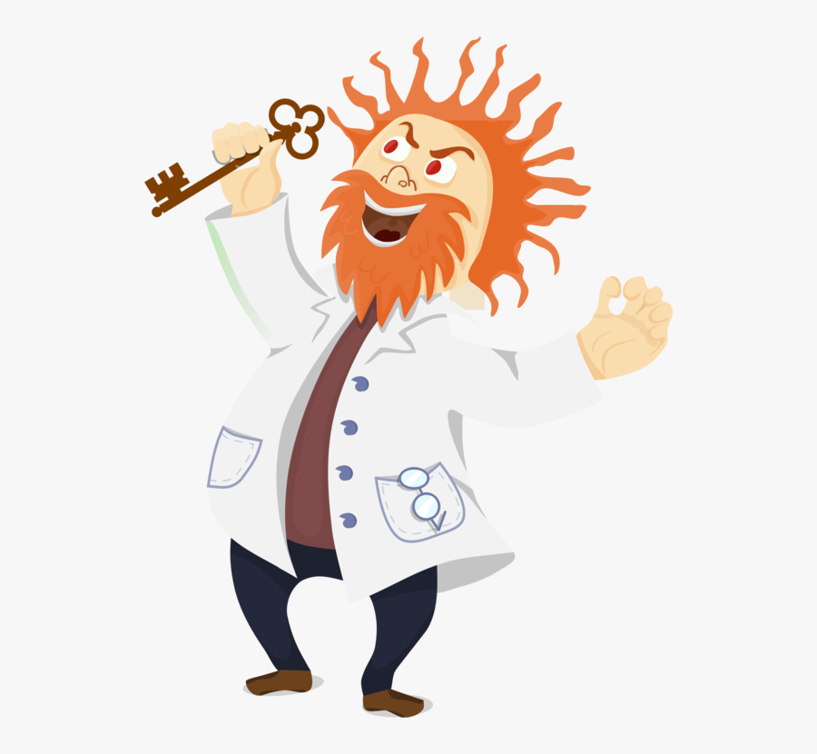 Human Behavior,art,thumb - Mad Scientist Png, Transparent Clipart