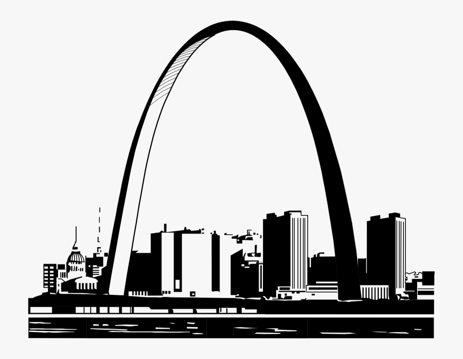 St Louis Mo - St Louis Arch Clip Art, Transparent Clipart