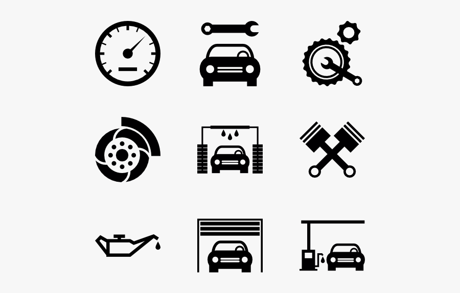 Free Car Repair Icon Png 401879 - Car Service Icon Png, Transparent Clipart