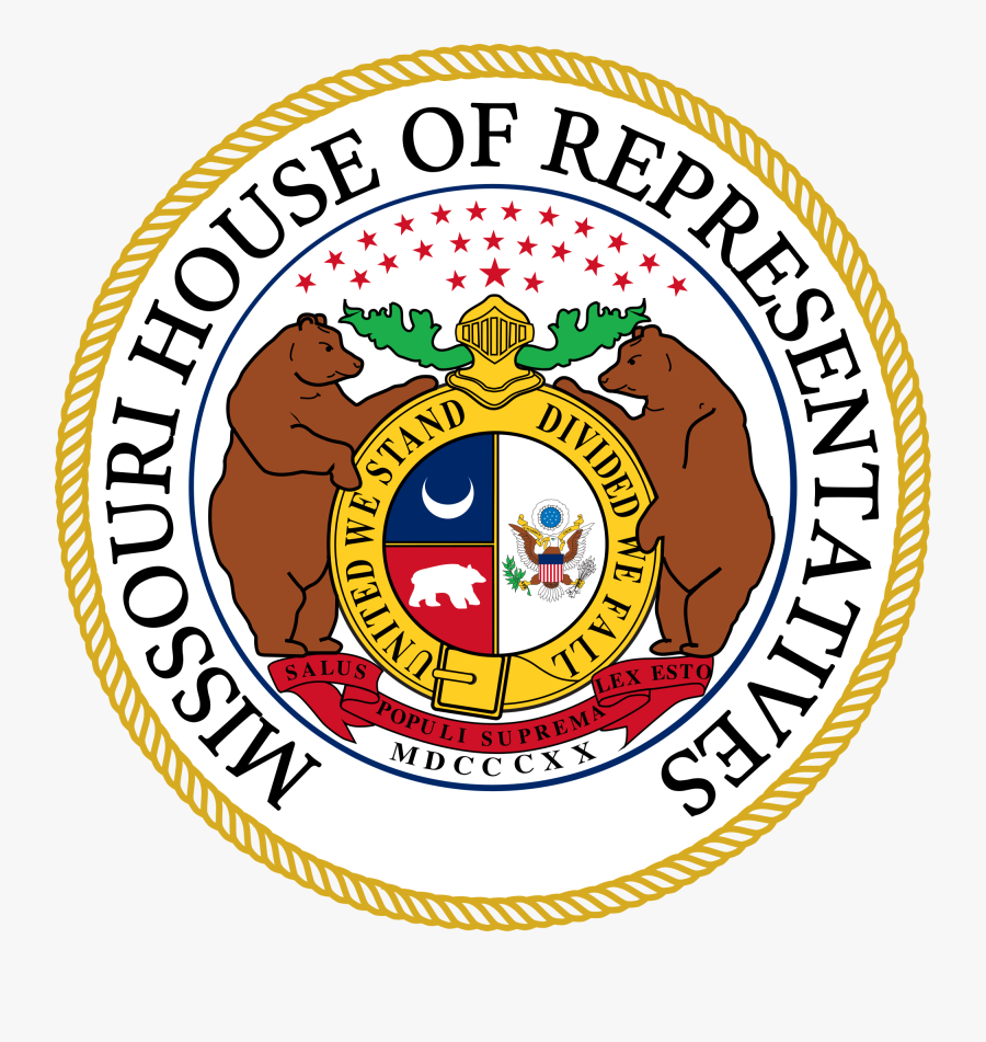 Seal Of The Missouri House Of Representatives - Missouri House Of Reps, Transparent Clipart