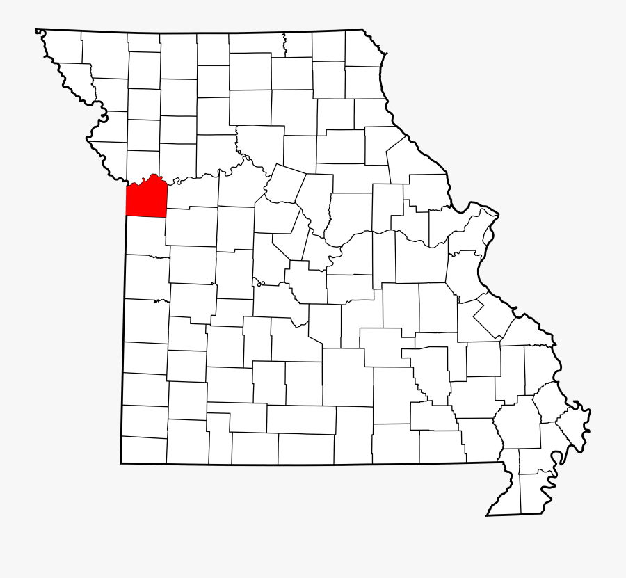Map Of Missouri, Transparent Clipart