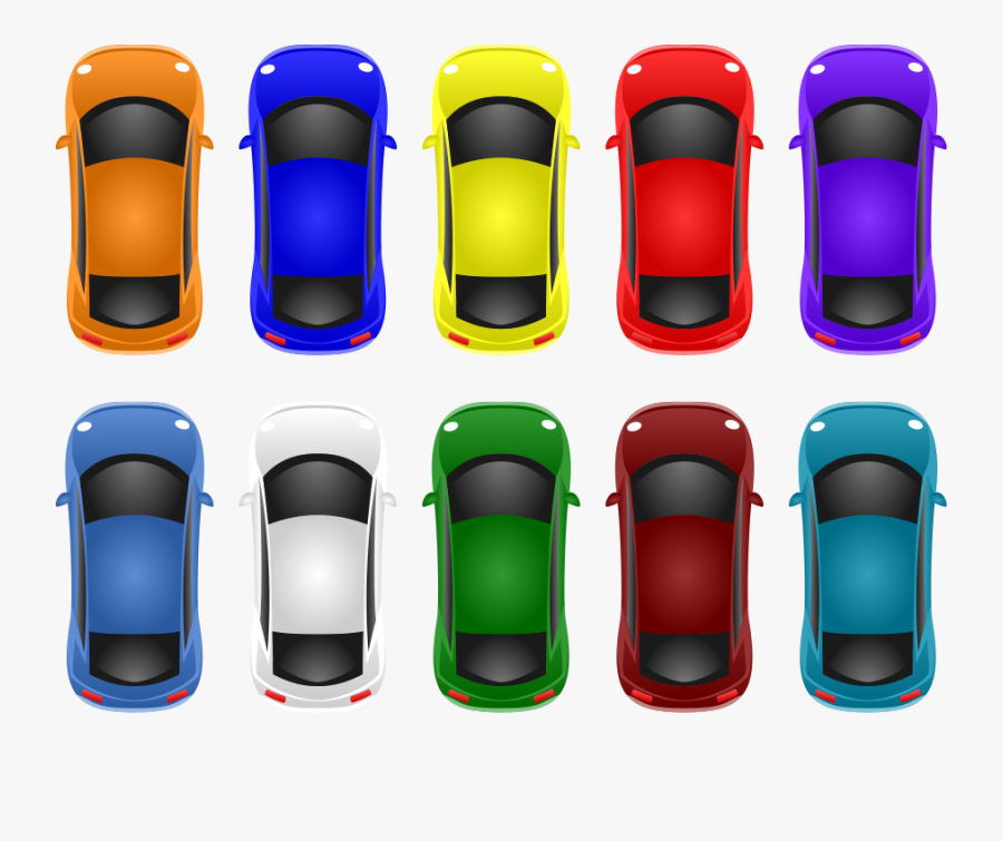 Clipartsfree - Net - Car From Above Png, Transparent Clipart