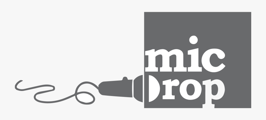 Mic Drop Communications - Graphic Design, Transparent Clipart