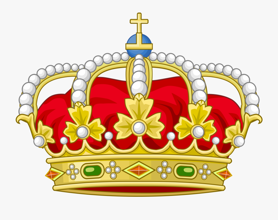 File Heraldic Royal Of - Spain Crown, Transparent Clipart